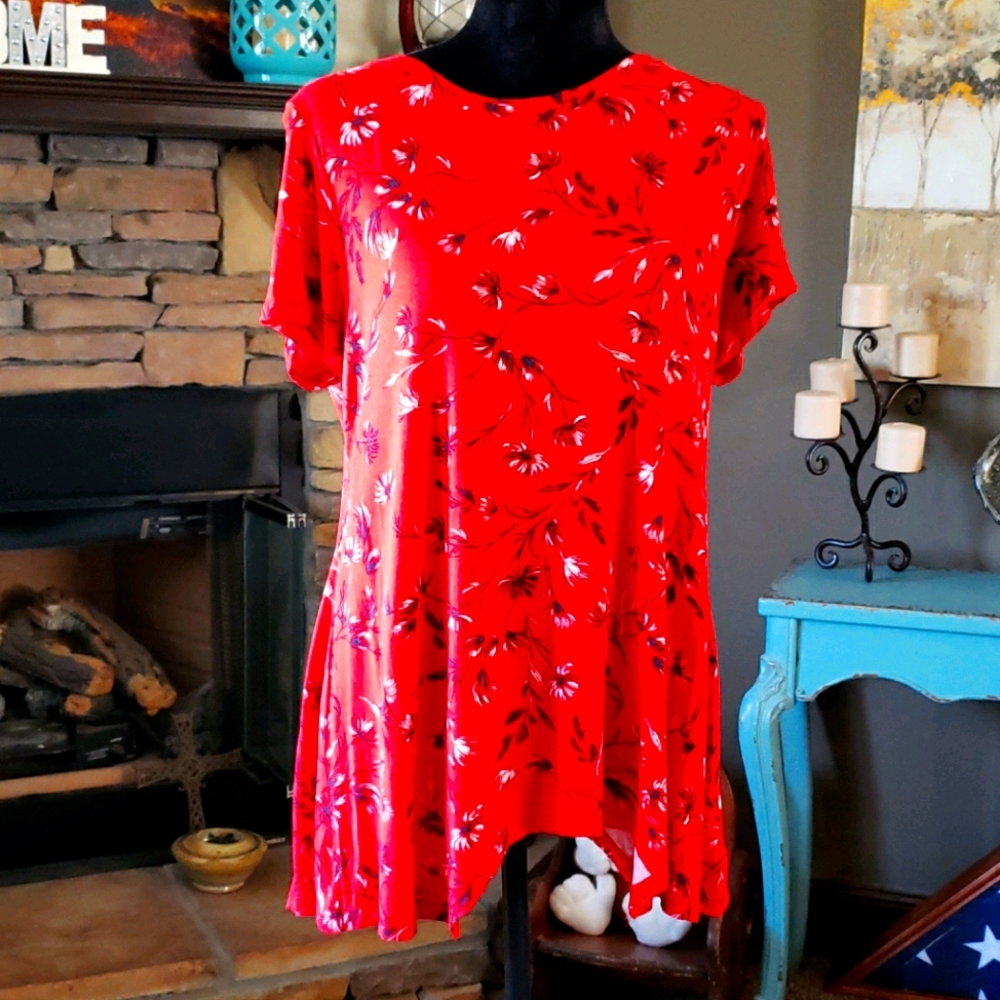 Ladies Red Tunic